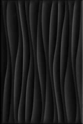 Настенная плитка Kerama Marazzi 8276 Карнавал в Венеции 30x20 черная глазурованная матовая 
