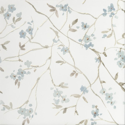 Декор Kerama Marazzi VT/D456/5009 Весна 8 20x20 серый матовый с флористикой