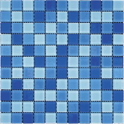 Natural Color palette CPM-13 Стекло голубой, поверхность глянцевая 30x30
