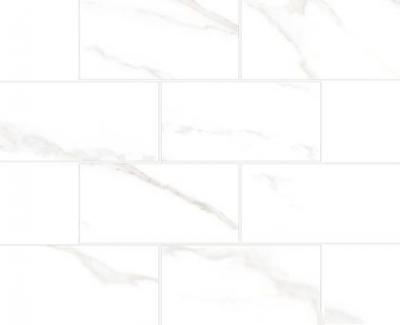 Мозаика Vitra K9456328LPR Marmori 35.5x29 белая лаппатированная под мрамор