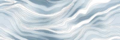 Декоративная плитка ALMA Ceramica DWU11TOR006 Tori 60x20 синий рельефная / глазурованная глянцевая волнистая