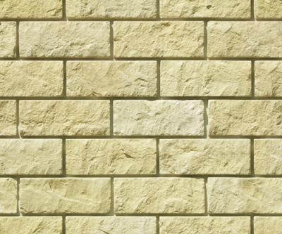 Камень искусственный White Hills 405-30 Йоркшир 30x12 желтый рельефный / матовый под кирпич