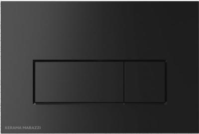 Кнопка управления для скрытых систем инсталляции Kerama Marazzi M578KM черная матовая