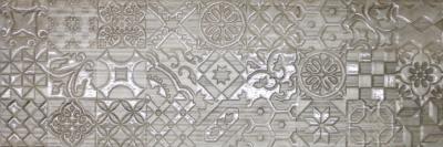 Настенная плитка LASSELSBERGER CERAMICS 1664-0165 Альбервуд 20x60 коричневая глянцевая декор 1