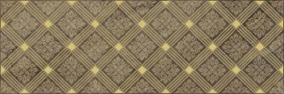 Декоративная плитка Laparet AD\C483\60046 х9999217253 Royal 60x20 коричневая глянцевая с узорами