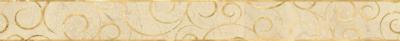 Бордюр настенный Миланезе Дизайн 1506-0156 6х60 флорал крема