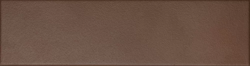 Клинкерная плитка Керамин Амстердам 24.5x6.5 коричневая натуральная моноколор