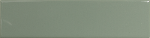 Настенная плитка DNA Match Sage Gloss 6.25x25 зеленая глянцевая моноколор