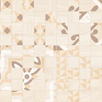 Мозаика Laparet SHN-1 х9999132433 Shine 30x30 бежевая глазурованная матовая / неполированная под мозаику