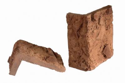 Угловой элемент РОКПРЕСТИЖ Эридан 7.5x14x10 / 7.5x14x15 коричневый рельефный под камень