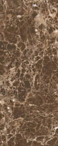 Настенная плитка Kerlife Marmo Marron 50.5x20.1 коричневая глянцевая