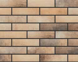 Фасадная плитка Elewacja Loft Brick masala 24.5x6.5