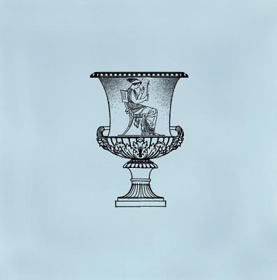 Декор Kerama Marazzi STG\A508\17004 Авеллино 15x15 голубой глянцевый античность / моноколор