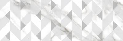 Декоративная плитка Laparet х9999281966 Granada 75x25 белая матовая орнамент