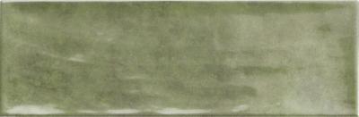 Настенная плитка Mainzu PT03252 Cinque Terre Emerad 10x30 зеленая глянцевая моноколор