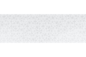 Настенная плитка Emigres Bag Textil Blanco 20x60 белая глазурованная глянцевая ткан