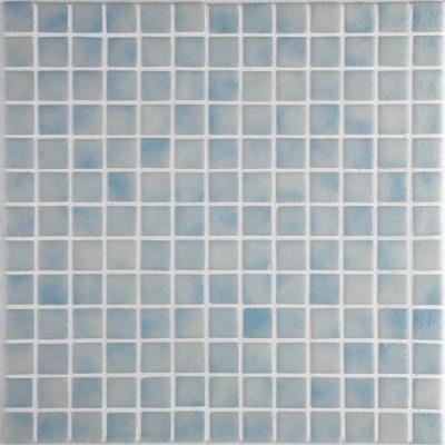 Мозаика Ezarri Niebla 2521-В 31.3х49.5 голубая глянцевая