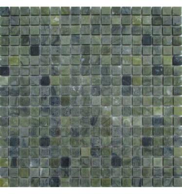 Мозаика FK Marble 30078 Classic Mosaic M068-15-6T 30.5x30.5 зеленая матовая
