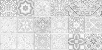 Декоративная плитка Laparet х9999213158 Concrete 60x30 серая глазурованная матовая пэчворк