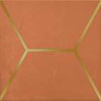 Декор Kerama Marazzi OP\D181\17066 Витраж 15x15 оранжевый глянцевый под бетон в стиле лофт