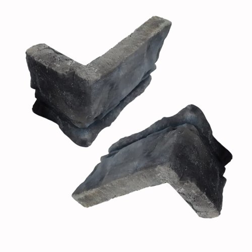 Угловой элемент РОКПРЕСТИЖ Прованс 04 8x14.5x9 серый рельефный под камень
