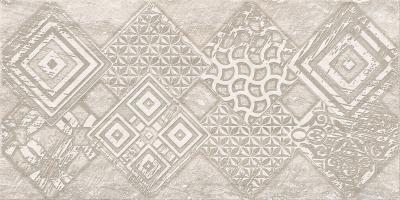 Декоративная плитка Azori 587132002 Ascoli Grey Geometria 31.5x63 серая матовая геометрия