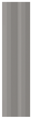 Настенная плитка WOW 123808 Stripes Grey 7.5x30 серая матовая полосы