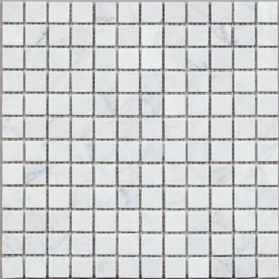 DAO-536-23-8 Carrara мозаика камень винтаж 300х300 чип 23х23 (0,09м)