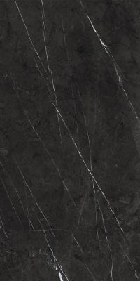 Керамогранит Decovita Pedra Listrada Black Full Lappato 160x80 черный лаппатированный под камень