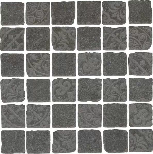 Декор Kerama Marazzi SBM008\DD640620 Про Фьюче 30x30 черный глазурованный матовый под мозаику