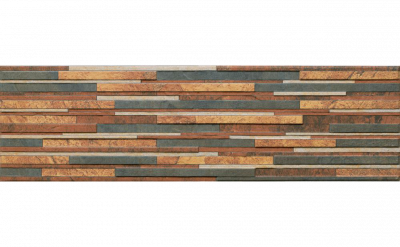 Настенная плитка Cerrad Zebrina rust 17.5x60 микс матовая под камень