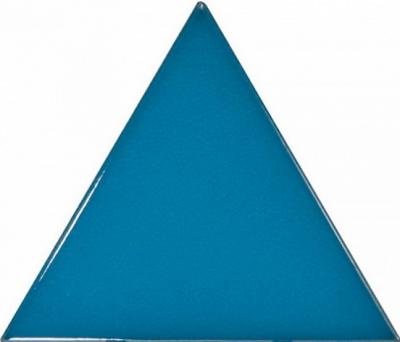 Настенная плитка Equipe 23822 Scale Triangolo Electric Blue 10,8x12,4 синяя глянцевая моноколор