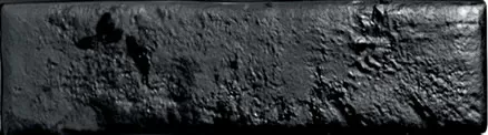 Керамогранит Pamesa 15-889-003-2961 Brickwall Negro 7x28 черный сатинированный под камень