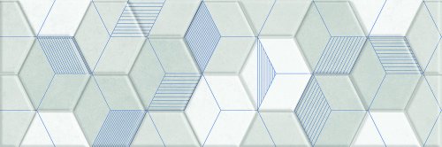 Настенная плитка EM-TILE УТ-00009233 Neo Sot Rejilla 20x60 комбинированная матовая орнамент