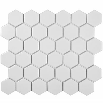 Мозаика Imagine!lab KHG51-1M 28.4x32.4 белая матовая моноколор