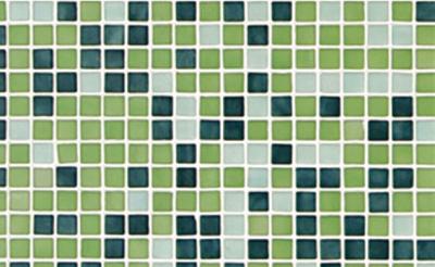 Мозаика Ezarri Растяжка Verde №6 49.5x49.5 зеленая глянцевая