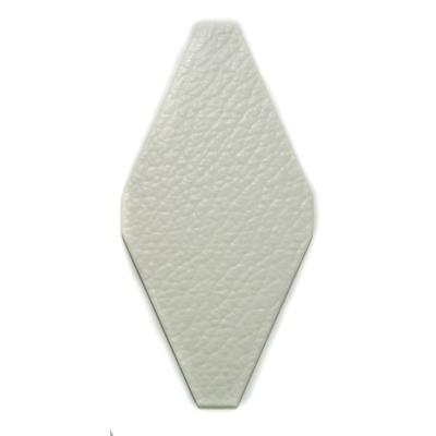 Специальный элемент NSmosaic Ceramic FTR-1023 керамика плоская 200х100 белый глянцевый кожа