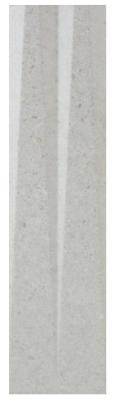 Настенная плитка WOW 108933 Stripes Transition White Stone 7.5x30 белая матовая полосы