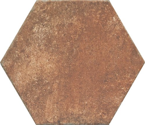 Керамогранит Monopole 52446 Pompeia Marron 20x24 коричневый матовый под бетон