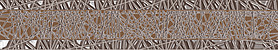 Бордюр Azori 582541003 Камлот Мокка Крэш 27.8x5 коричневый глазурованный глянцевый 