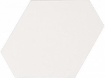 Настенная плитка Equipe 23824 Scale 10,8x12,4 белая матовая моноколор