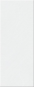 Настенная плитка Azori 503161201 Chateau Light 20.1x50.5 белая матовая моноколор