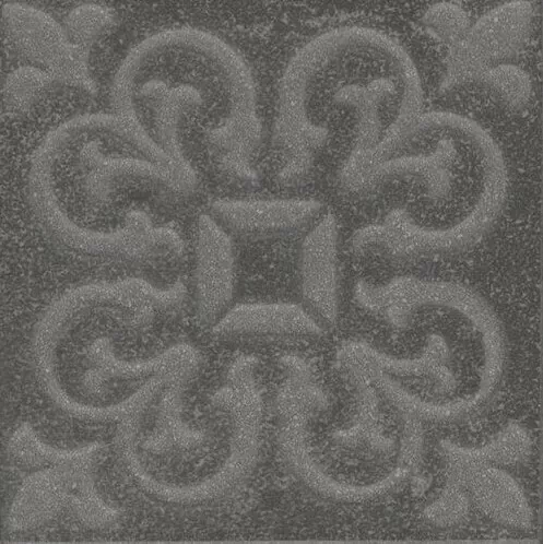 Керамогранит Kerama Marazzi SBD023\DD202120 Про Матрикс 9.5x9.5 серый глазурованный матовый с орнаментом