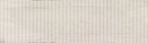 Настенная плитка Ibero Sospiro Vento White Rec-Bis 29x100 белая матовая под дерево полосы