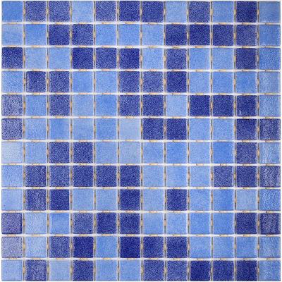 Мозаика Vidrepur 1043530 Mixed № 110/508 (на бумаге) 31.7x31.7 микс глазурованная глянцевая авантюрин, чип 25x25 квадратный