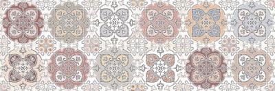 Декоративная плитка ALMA Ceramica DWU12KRT35R Kreta 74x24.6 микс майолика