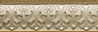 Бордюр Kerlife Daino Royal Cen Versalles crema 10x30 бежевый глянцевый 