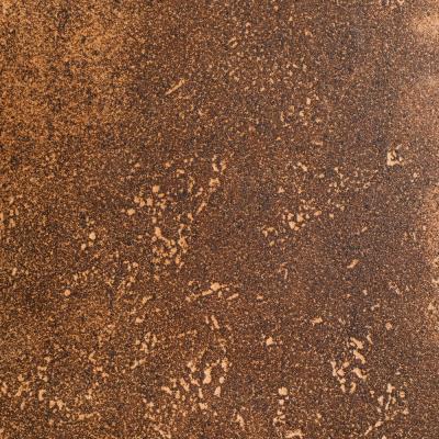Плитка базовая Gres De Aragon 00000014271 Castano 25x25 коричневая глазурованная матовая под камень