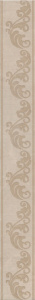 Бордюр Kerama Marazzi AD\A398\11128R Версаль 60x7.2 бежевый глянцевый под мрамор / узоры
