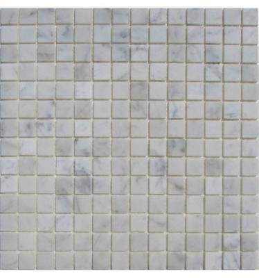Мозаика FK Marble 35397 Classic Mosaic Bianco Carrara 20-4P 30.5x30.5 серая полированная
